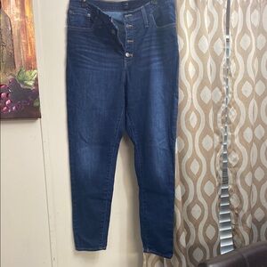 J. Crew High Rise Blue Jeans Classic Style